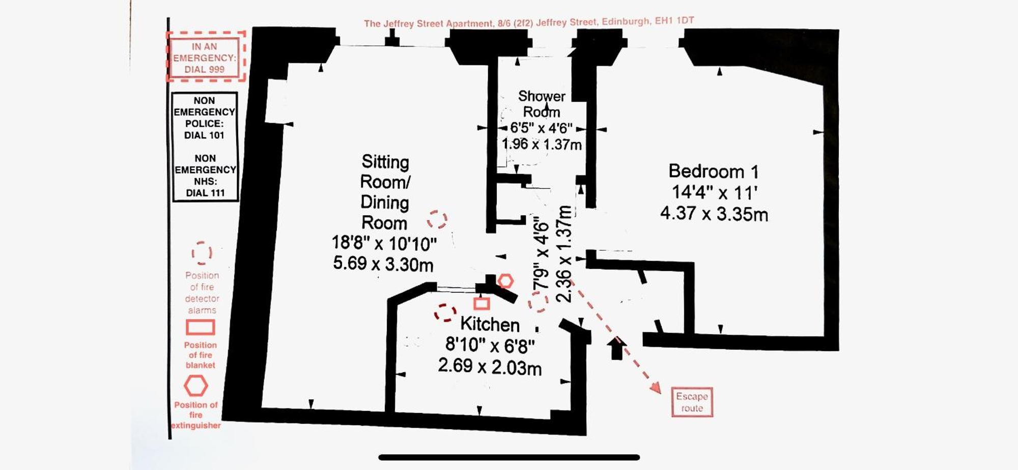 The Jeffrey Street Apartment EDI Eksteriør billede